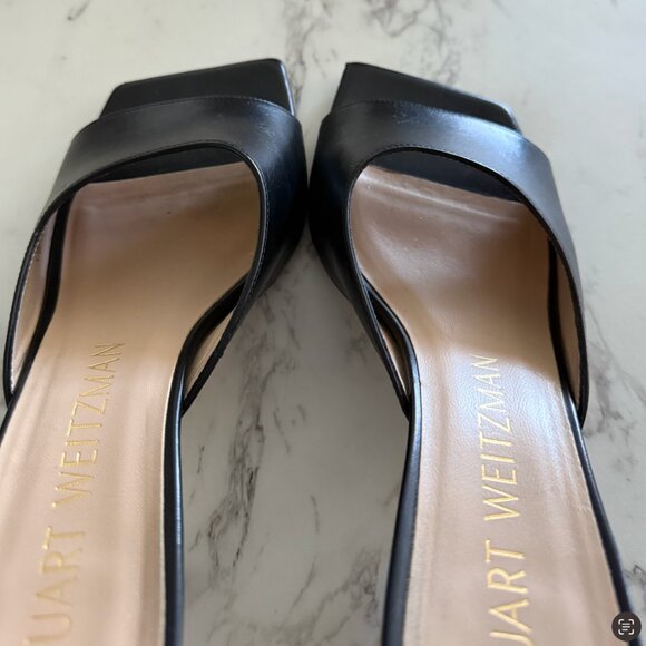 Stuart Weitzman Tia 75 Slide Sandal - sz 9 (39.5) - Picture 5 of 8